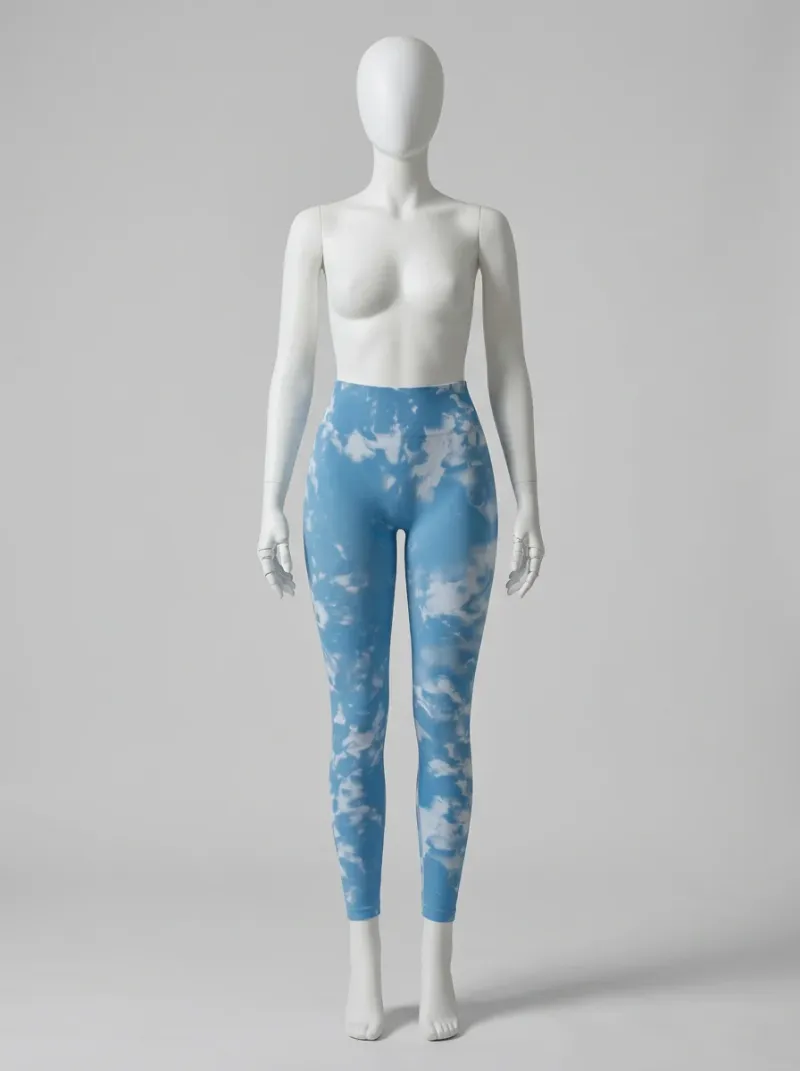 Legging fitness push up taille haute nylon sport