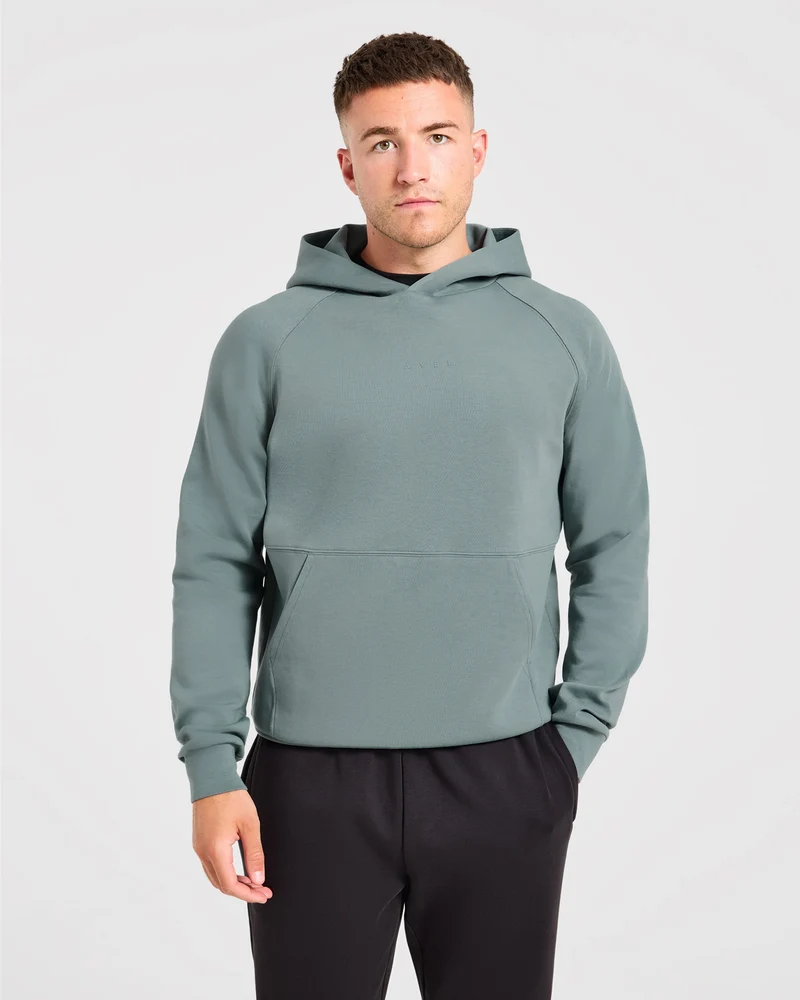 Reinforce Performance Hoodie - Muted Teal