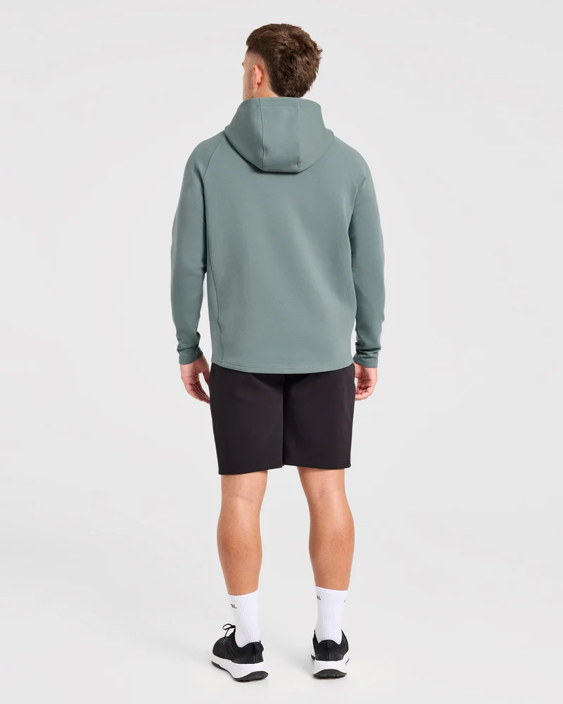 Reinforce Performance 1/2 Zip Pullover - Muted Teal