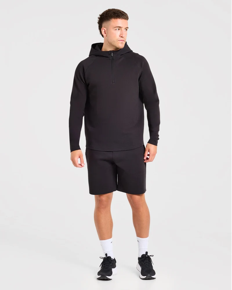 Reinforce Performance 1/2 Zip Pullover - Noir