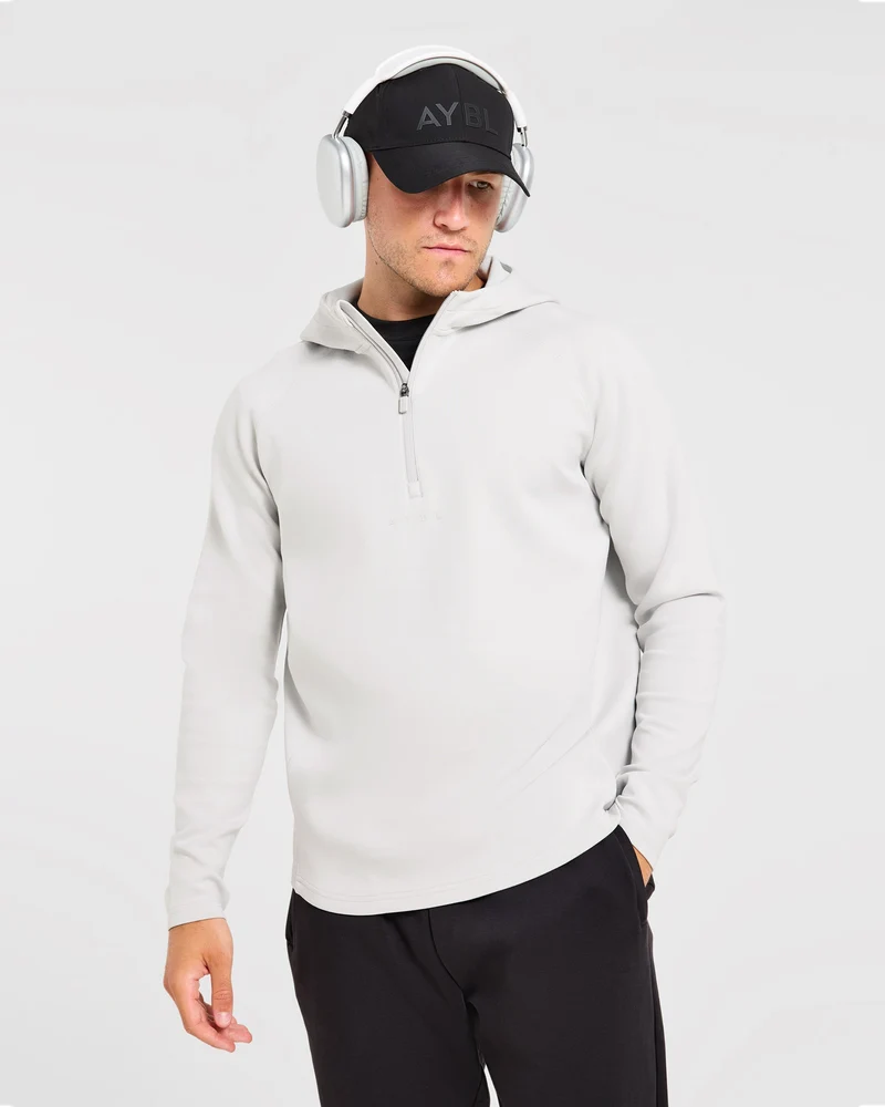 Reinforce Performance 1/2 Zip Pullover - Light Stone Grey