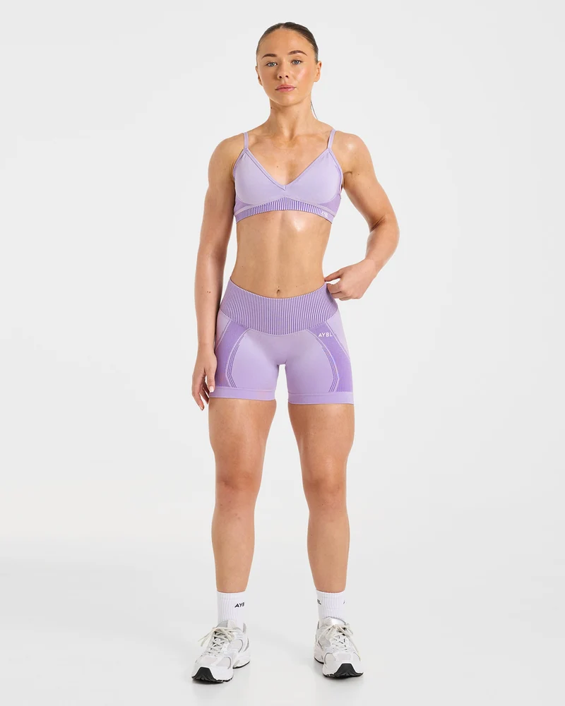 Charge Seamless Sports Bra - Lilac