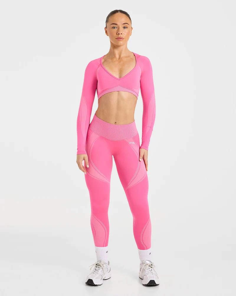 Charge Seamless Leggings - Rose