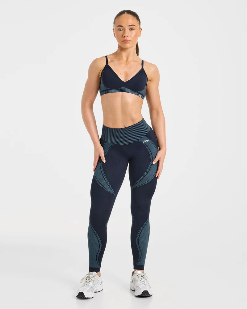 Charge Seamless Leggings - Navy