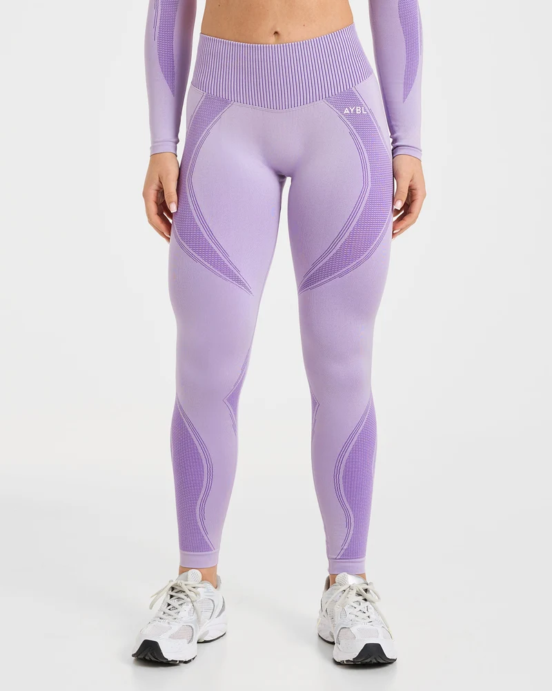 Charge Seamless Leggings - Lilac