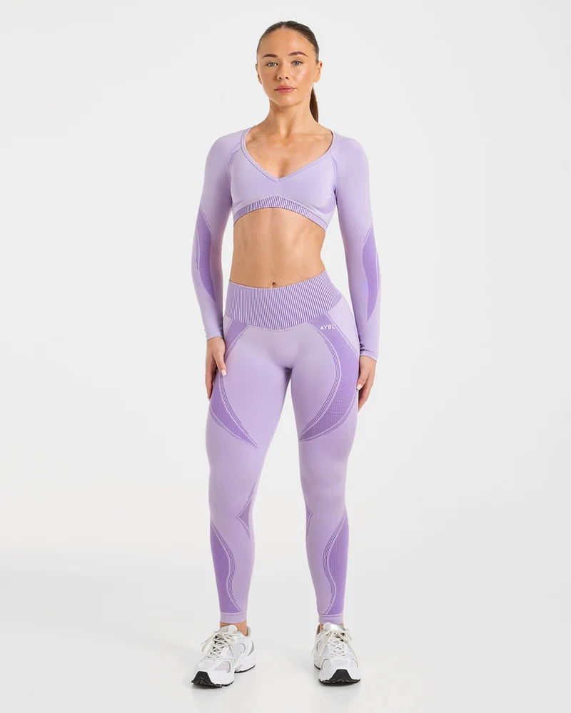 Charge Seamless Leggings - Lilac