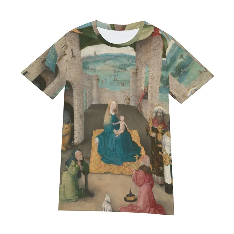 The Adoration of the Magi by Hieronymus Bosch T-Shirt