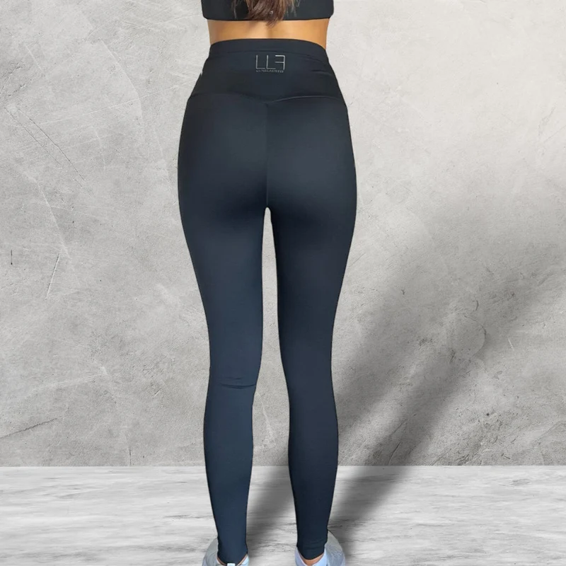 LUXEIT DIAMOND™ Noir Black High-Waisted Leggings