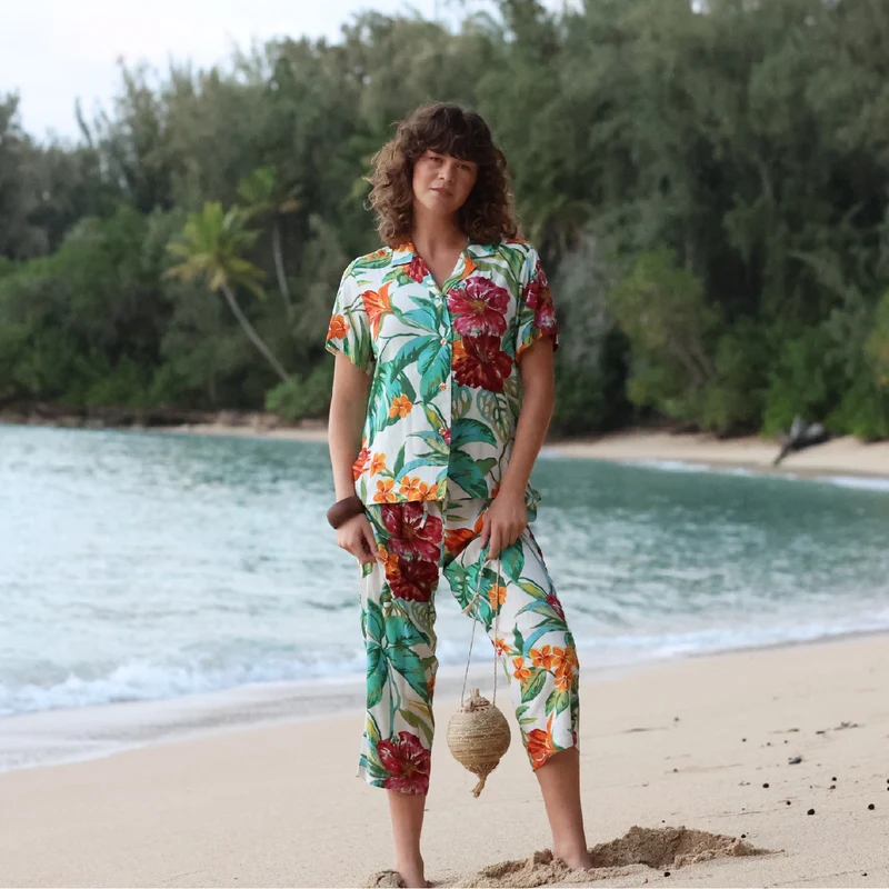 Pantalon de plage - Vacances tropicales