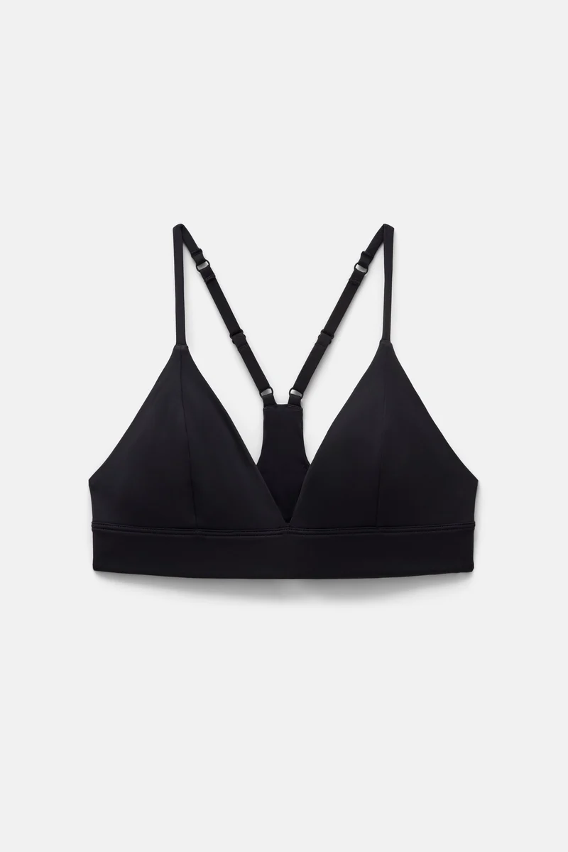 Soutien-gorge triangle noir