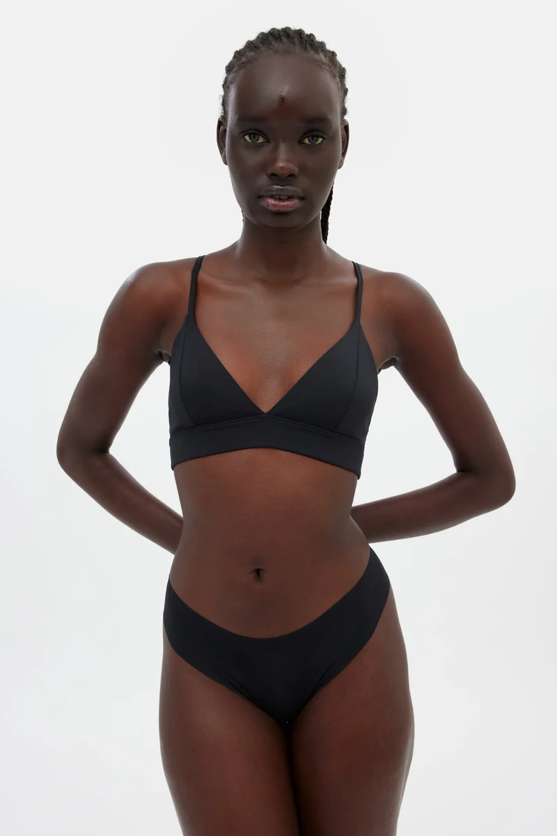 Tanga de sport noir