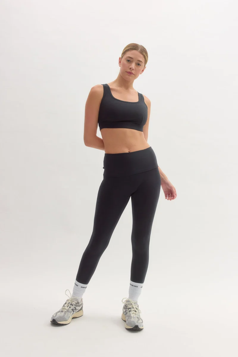 Legging repliable noir