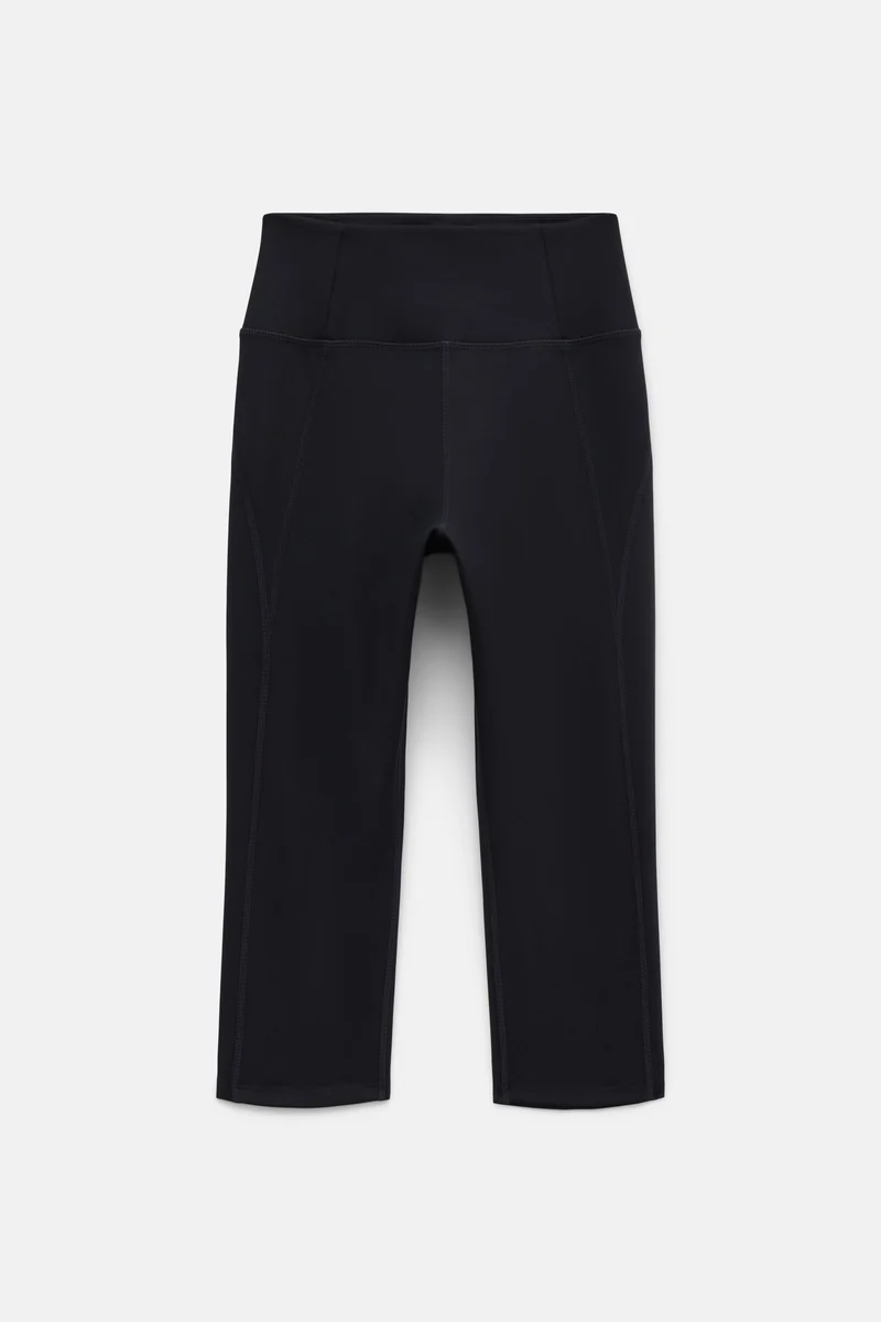 Corsaire taille haute de compression noir