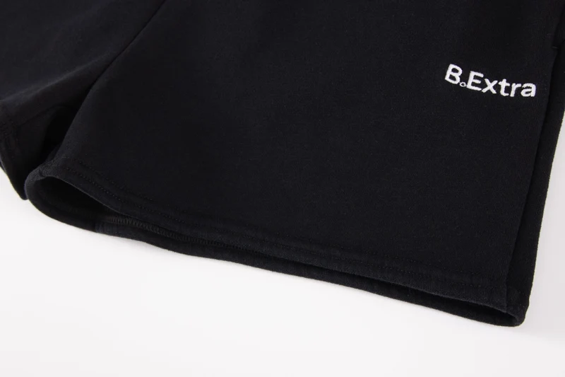 Sundown Cotton Jogger Short - Black