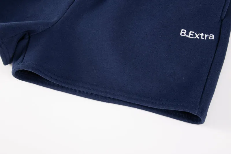 Sundown Cotton Jogger Short - Navy