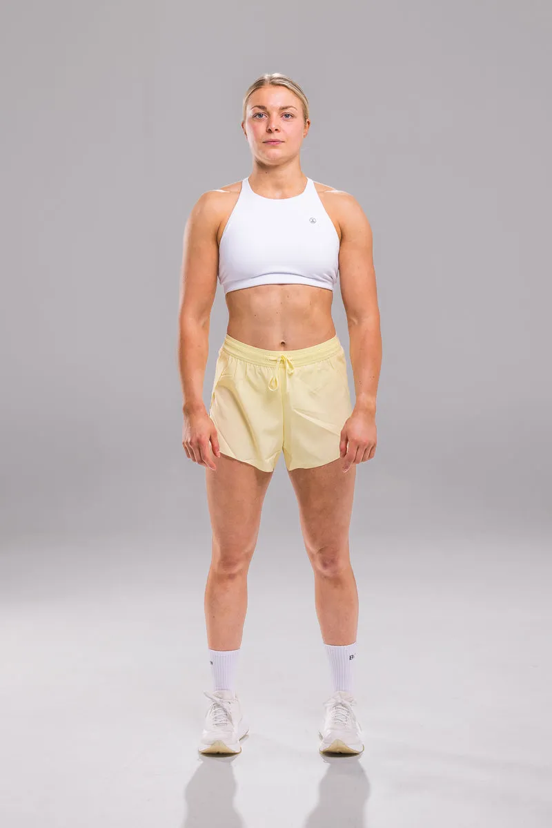 Halo Short Mid|High Rise - Lemon Butter