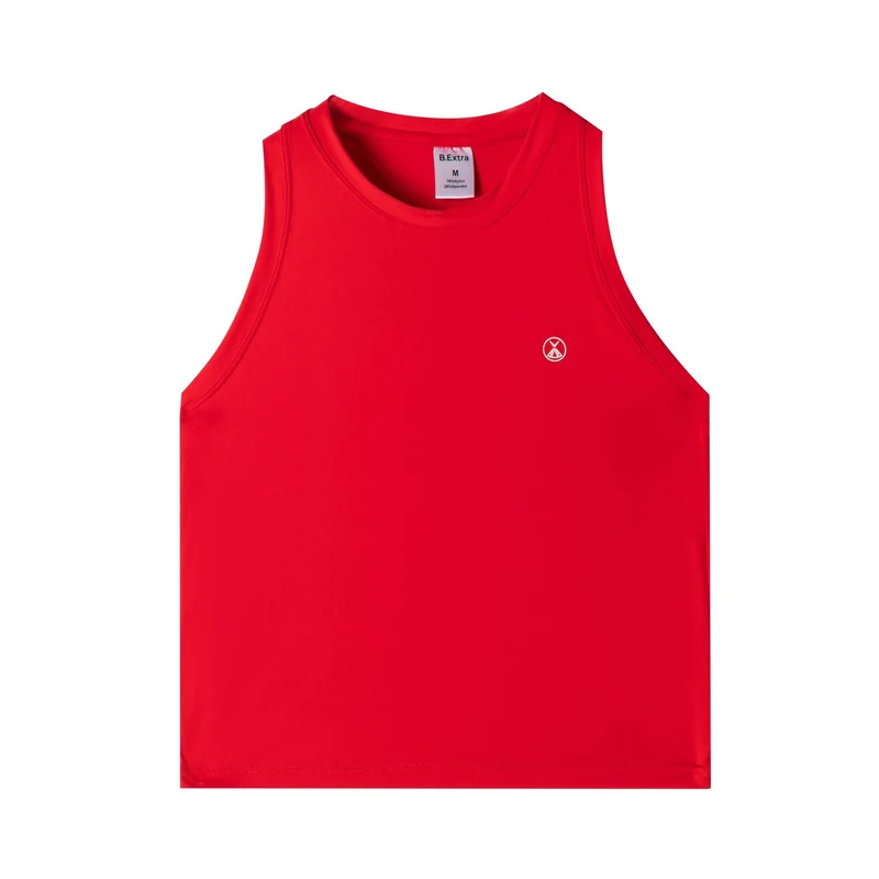 Airflow Tank Crop Top - Cayenne
