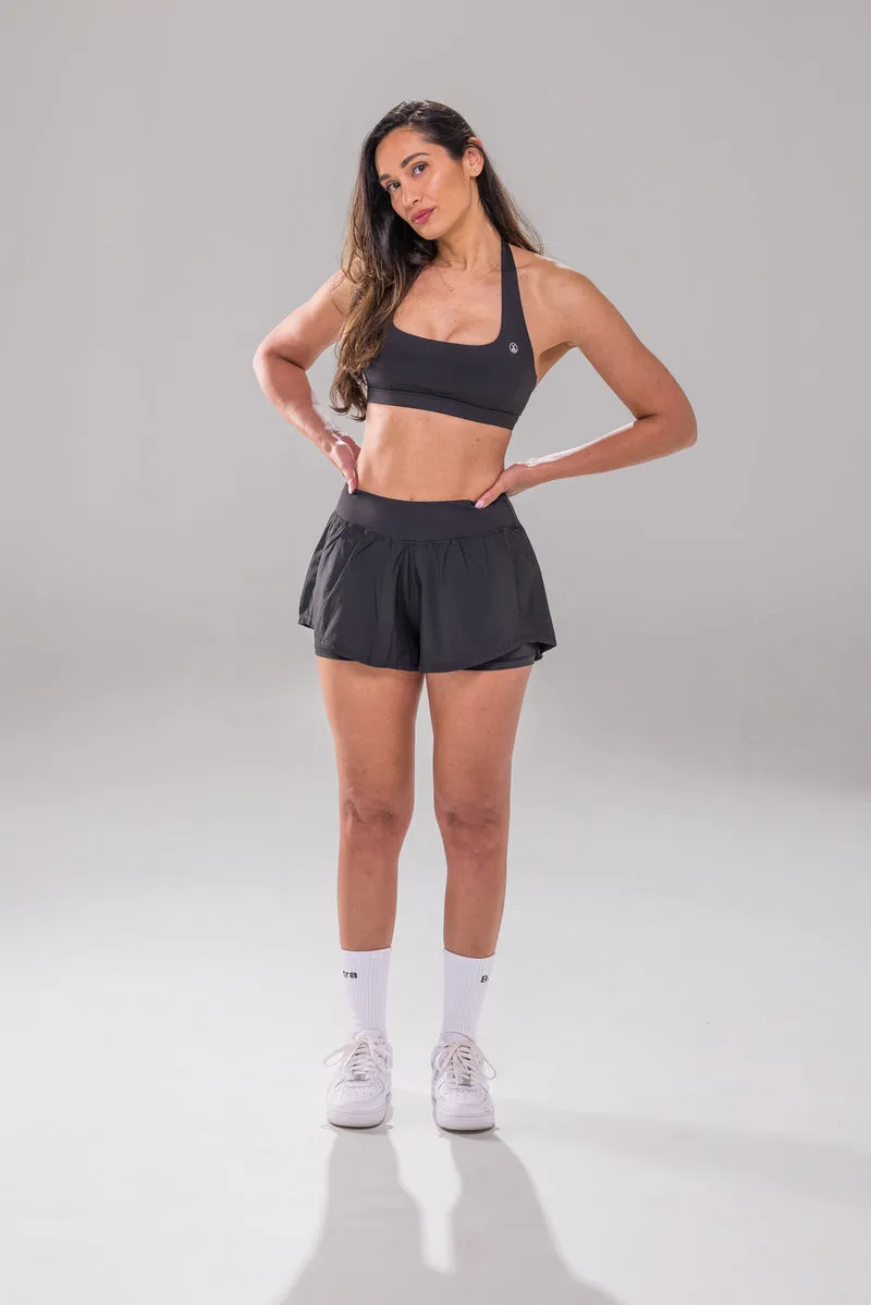 Form Control Short - Black