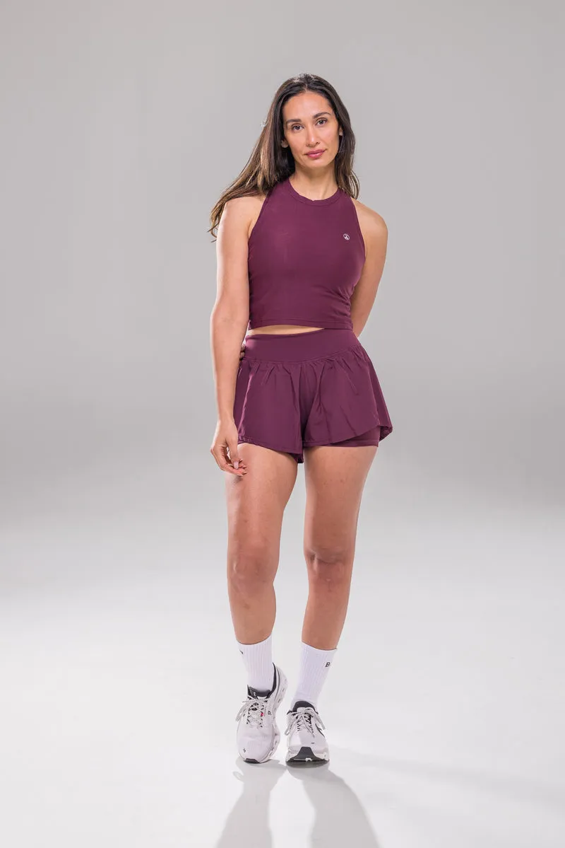 Airflow Tank Top - Cherry Lacquer