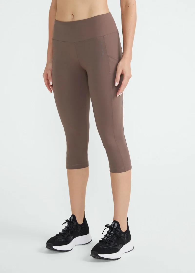 Calça Legging Mulher 3/4 Bolsos