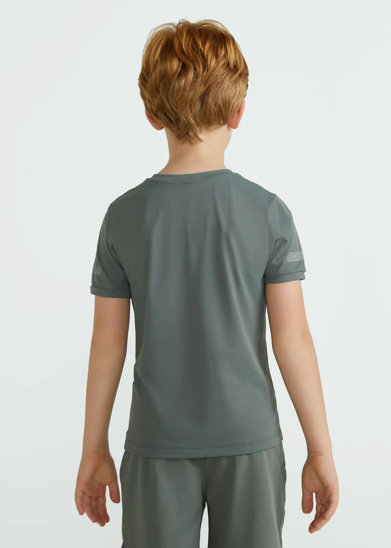 T-shirt Infantil Menino Manga Curta Sports