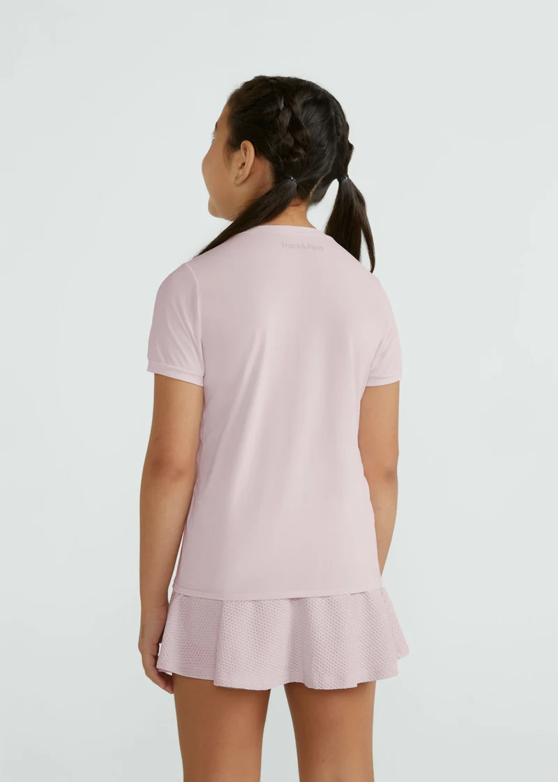 T-shirt Menina Infantil Manga Curta Thermodry