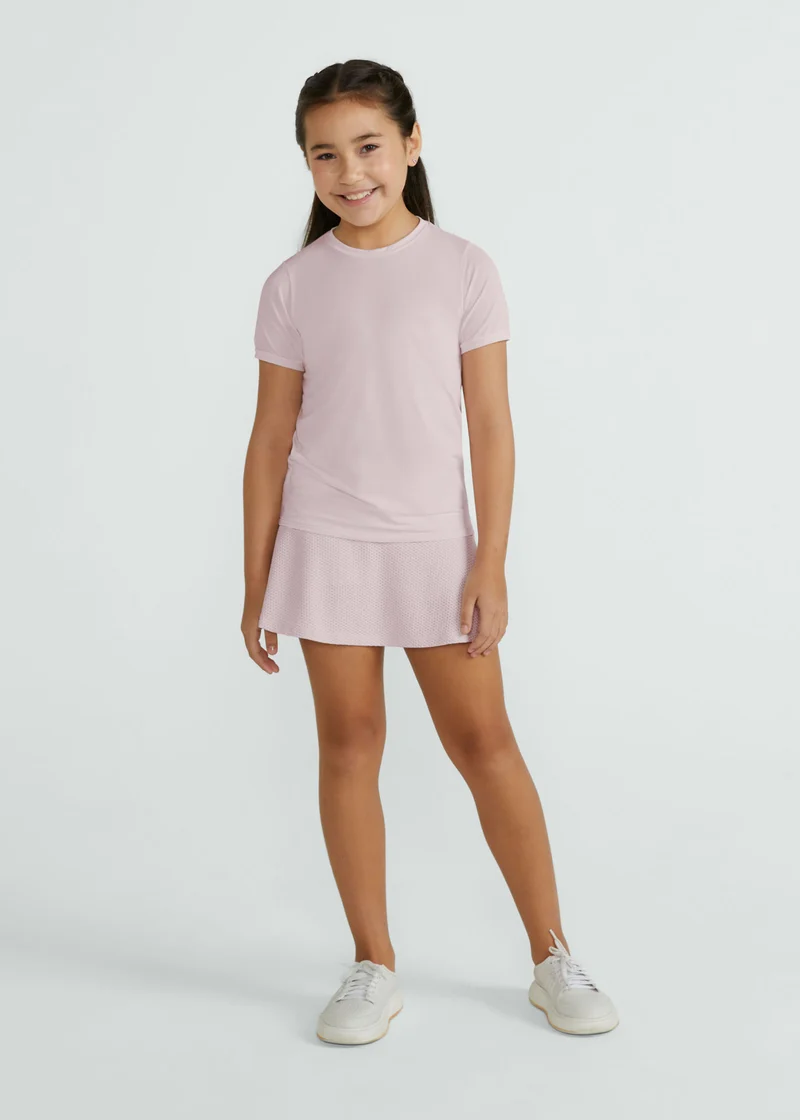 T-shirt Menina Infantil Manga Curta Thermodry