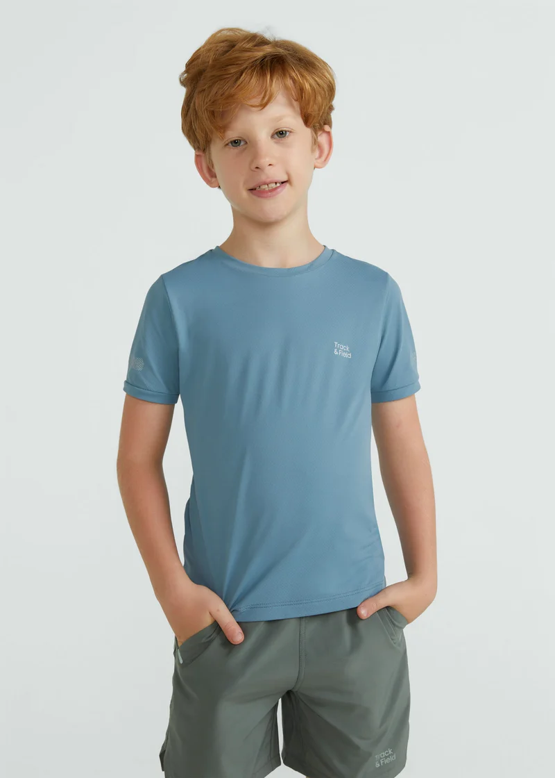 T-shirt Infantil Menino Manga Curta Sports