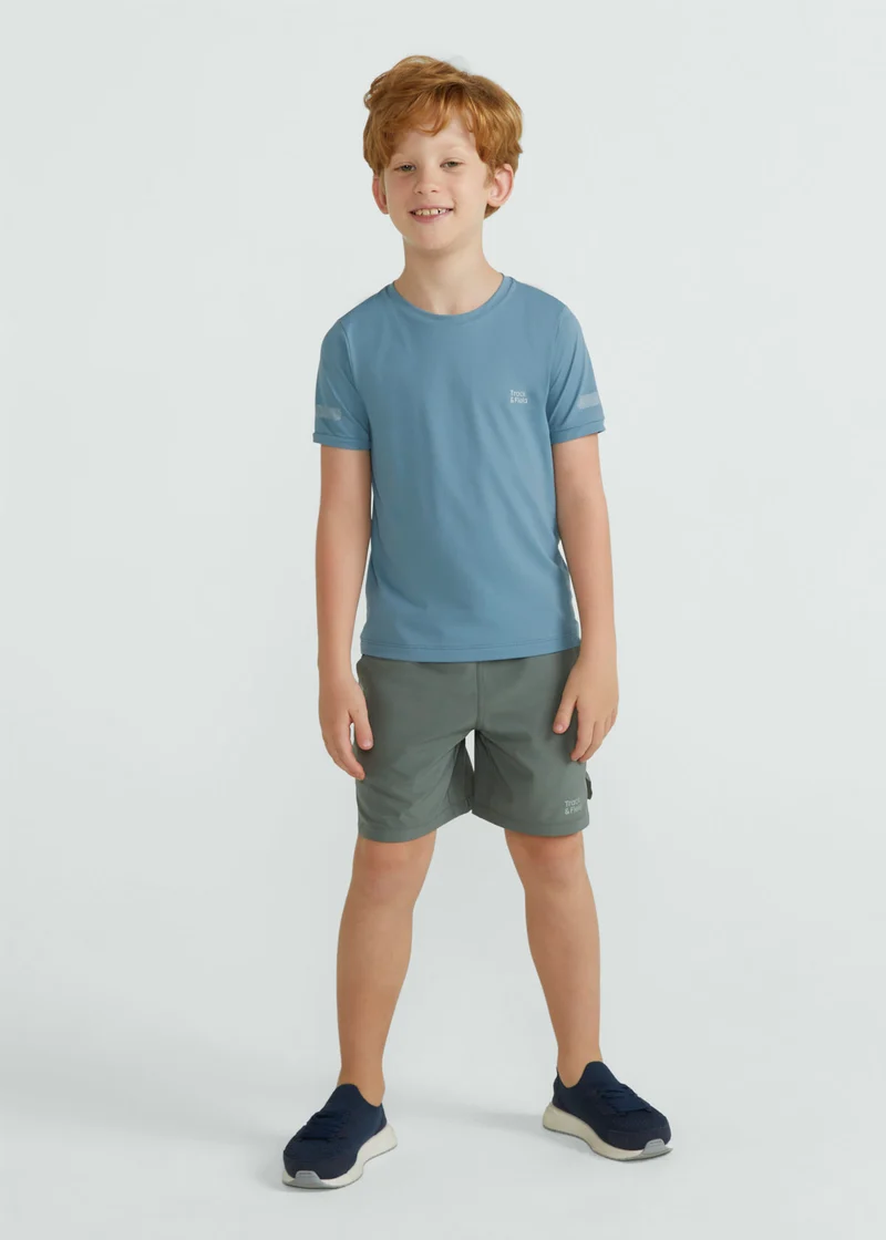 T-shirt Infantil Menino Manga Curta Sports