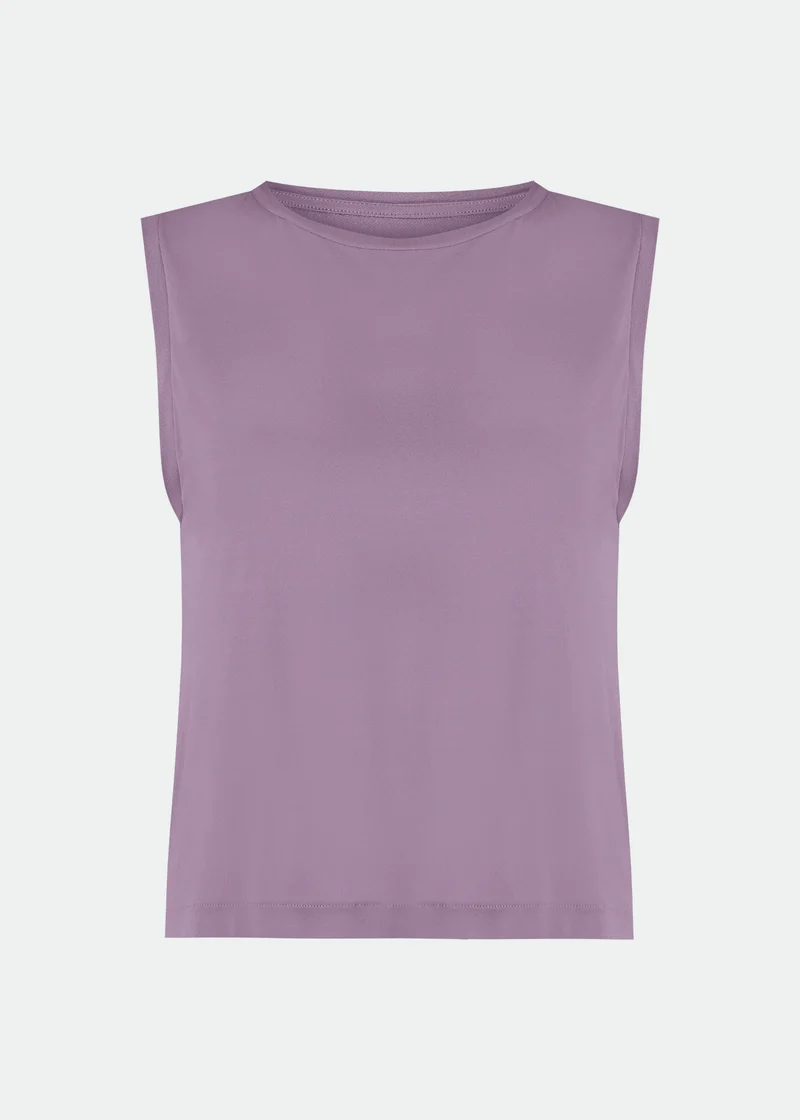 T-shirt sem manga Mulher Run