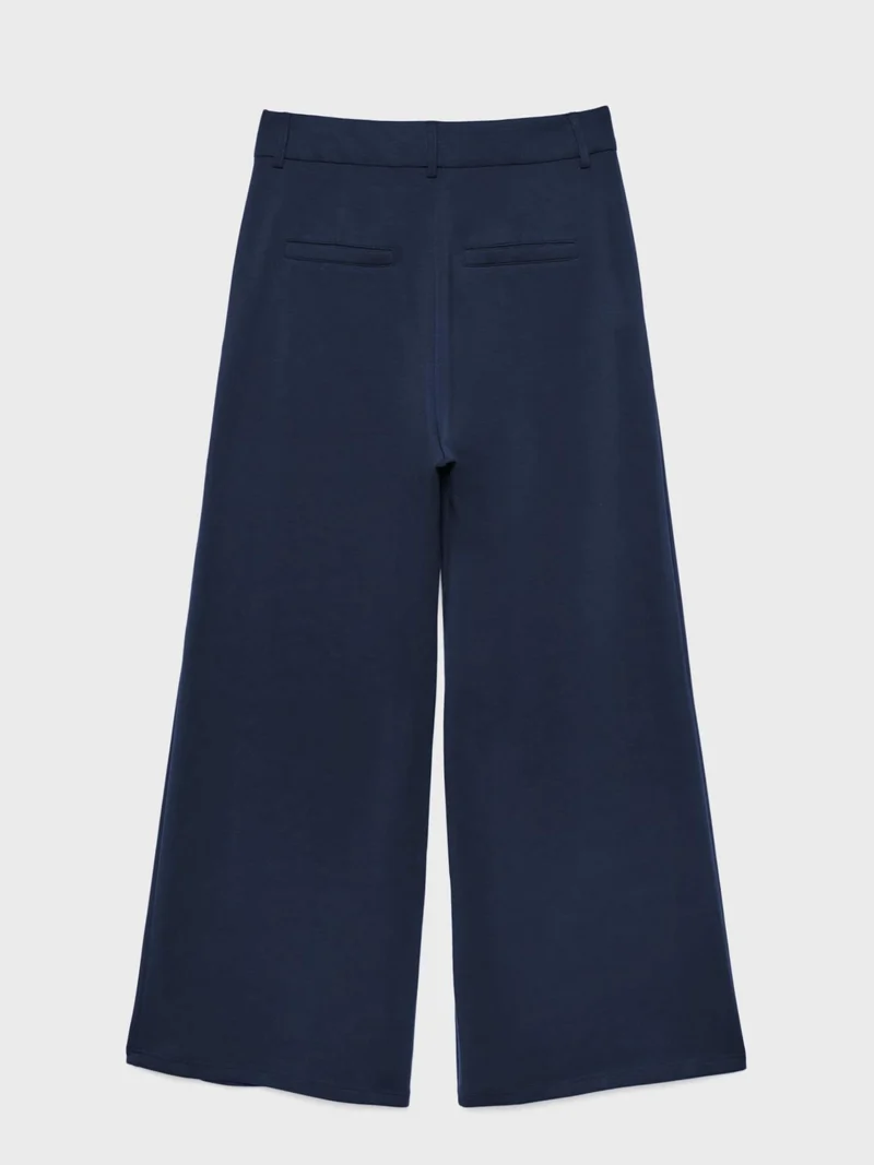 Bogilvy - LIV - Damenstoffhose mit weichem Griff, Mid-Waist, Navy