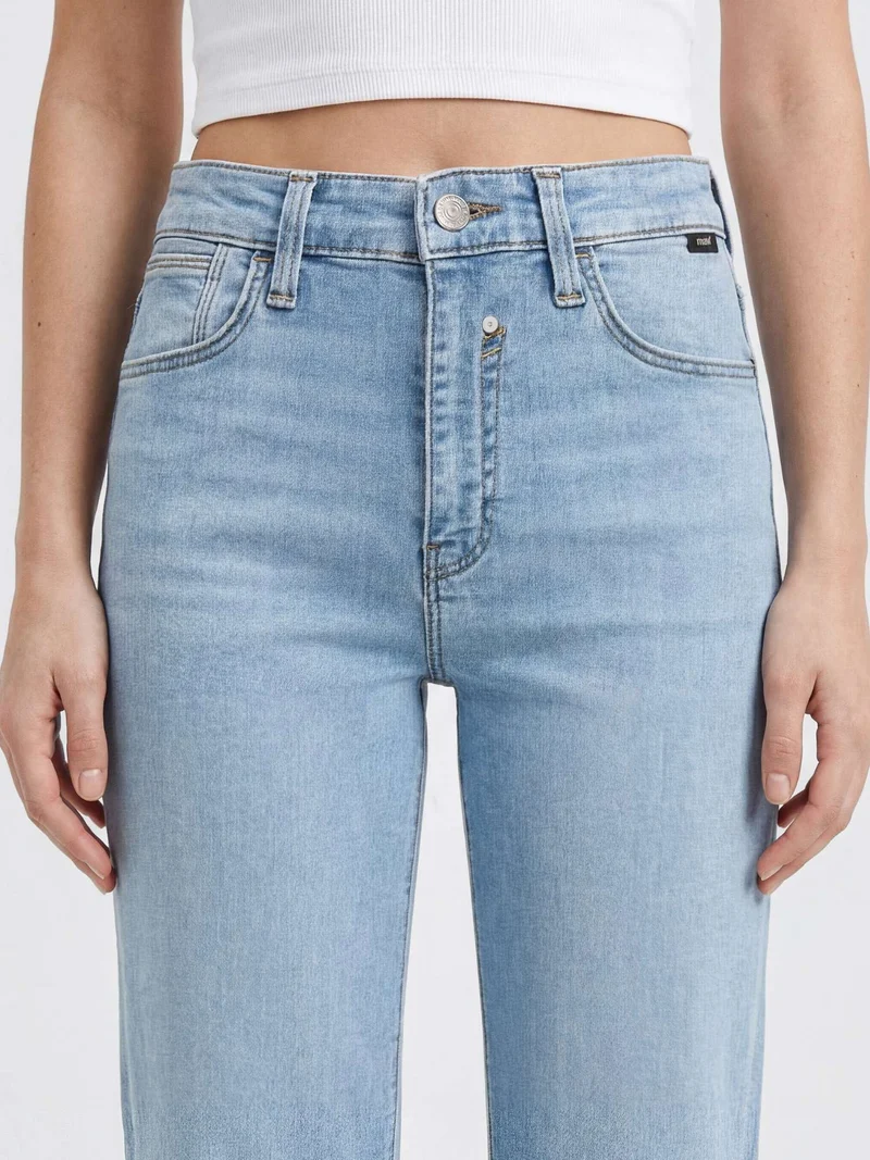MAVI - MALIBU, High Waist, Loose Wide Leg, Lt Used Str