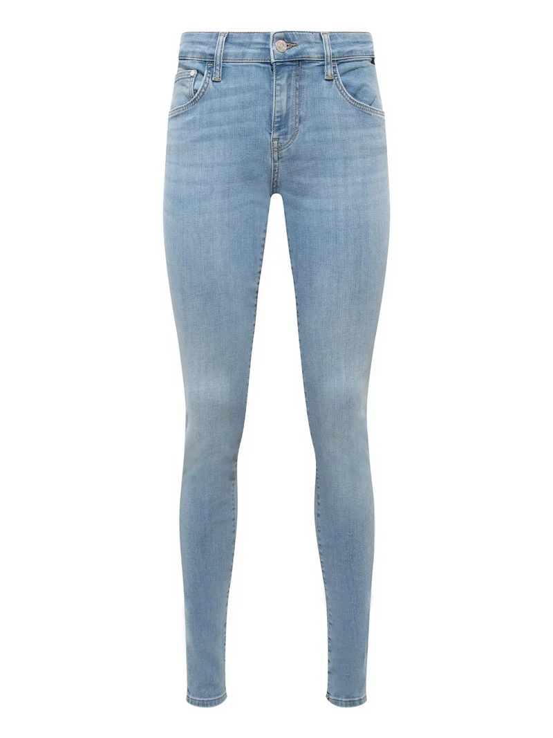 MAVI - ADRIANA, Skinny Fit, Mid-Waist, LT Brushed Str