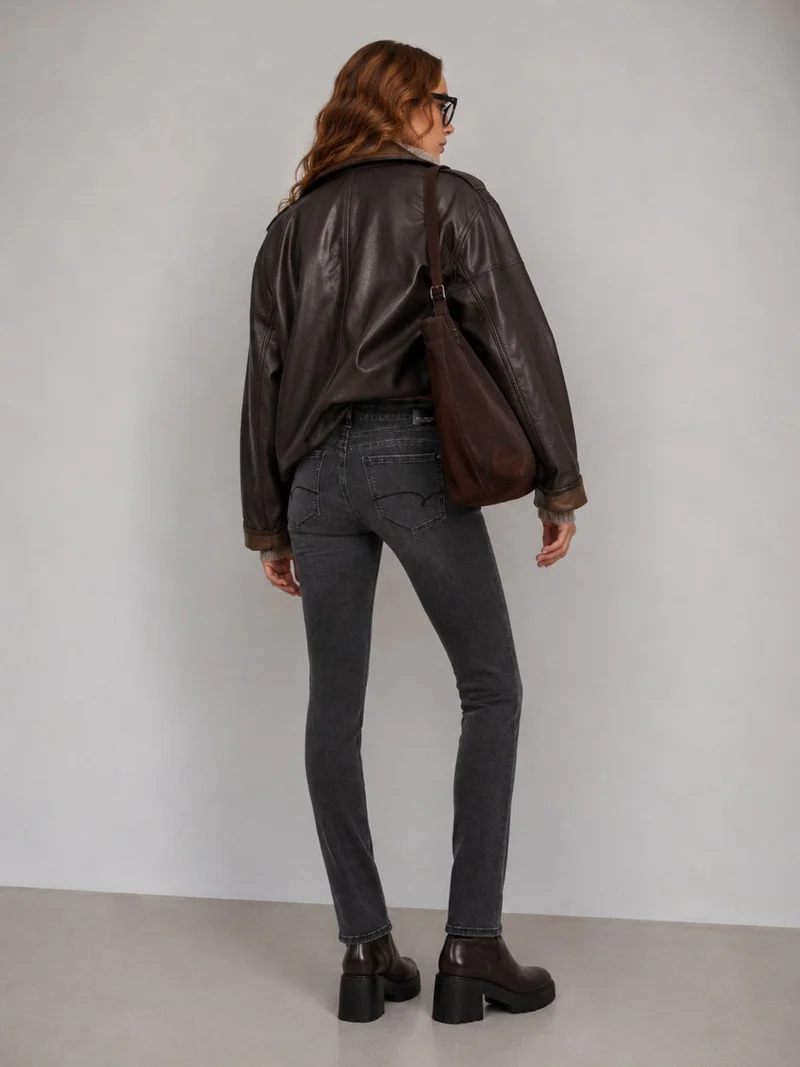 MAVI - SOPHIE, Slim Skinny Fit, Mid-Waist, Smoke Memory