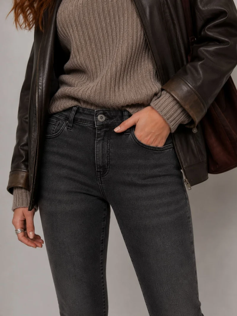 MAVI - SOPHIE, Slim Skinny Fit, Mid-Waist, Smoke Memory