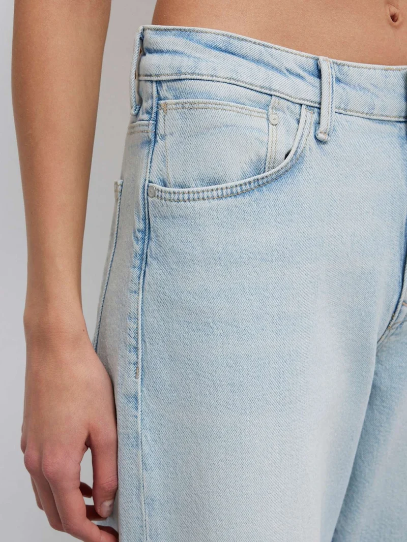 MAVI - MALIBU, High Waist, Loose Wide Leg, Bleached 90`s
