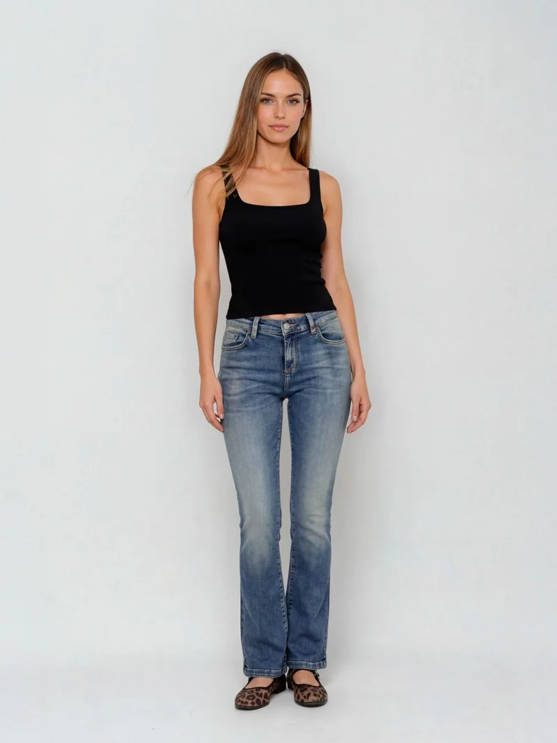 LTB - FALLON Bootcut, Mid-Waist, Darla Wash