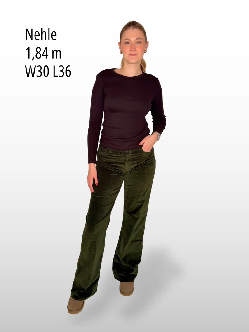MAVI - MALIBU Cord, High Waist, Loose Wide Leg, Deep Dephts Cord