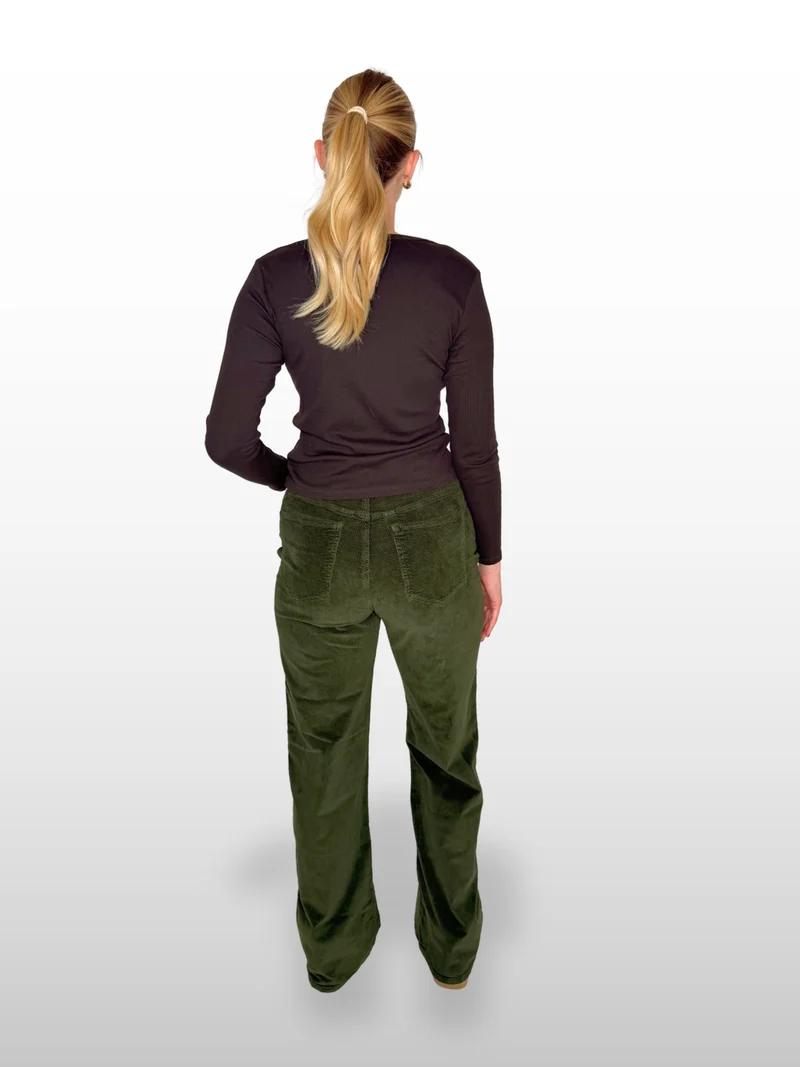 MAVI - MALIBU Cord, High Waist, Loose Wide Leg, Deep Dephts Cord