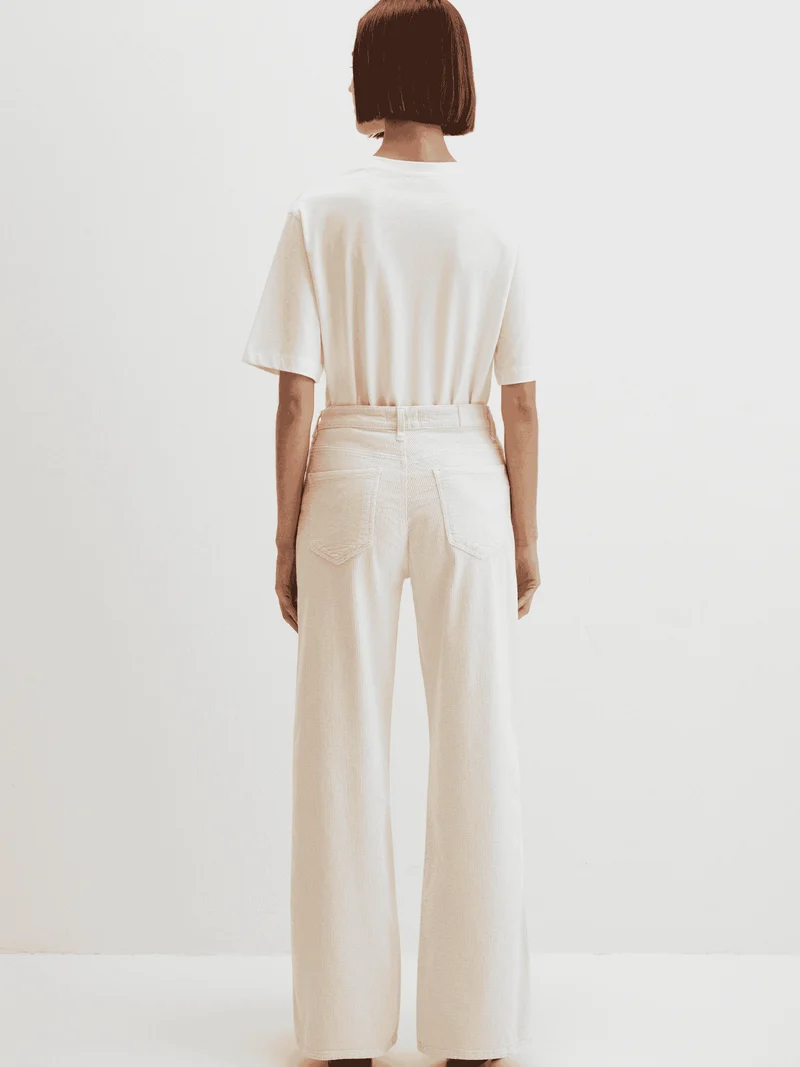 MAVI - MALIBU Cord, High Waist, Loose Wide Leg, Tofu Cord