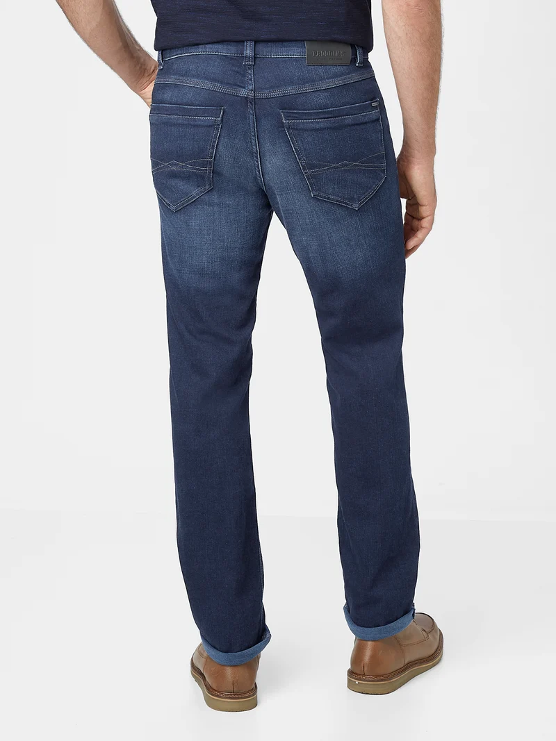 PADDOCK'S - PIPE, Herren Motion & Comfort Jeans, Slim Fit, Mid-Waist, Blue Used