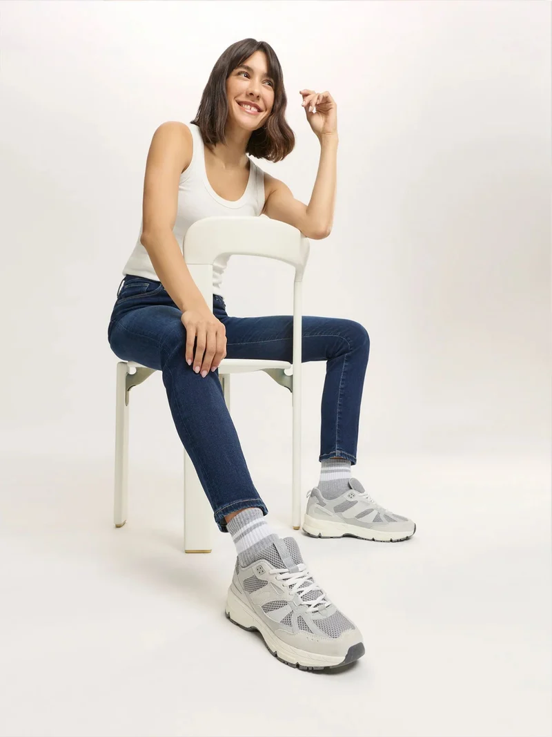 CROSS JEANS - ANYA Jeans, Slim Fit, High-Waist, Deep Blue