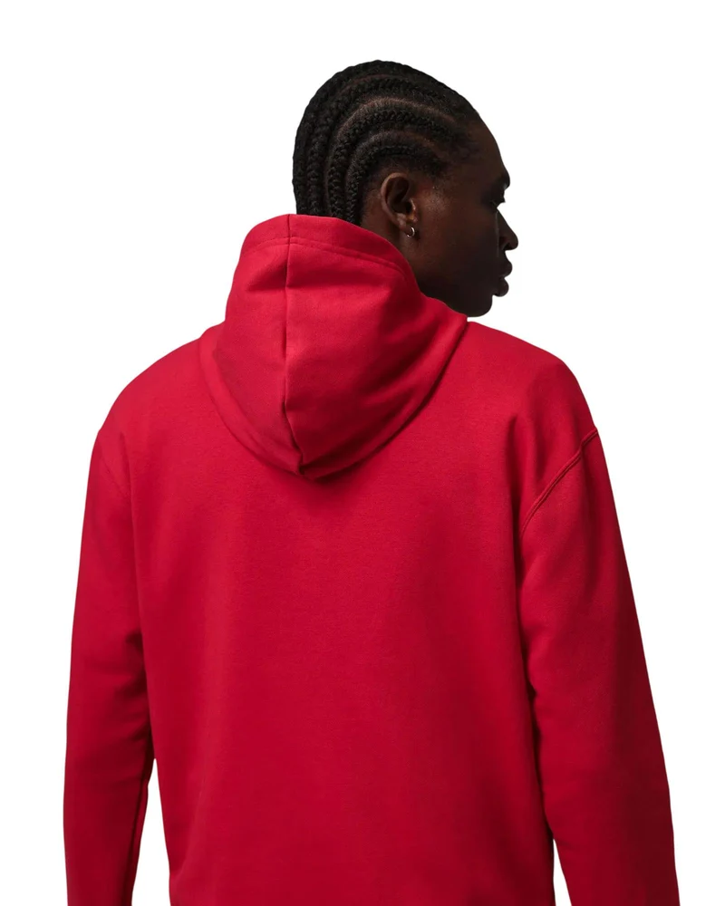 Felpa con Cappuccio Jordan - Red/White