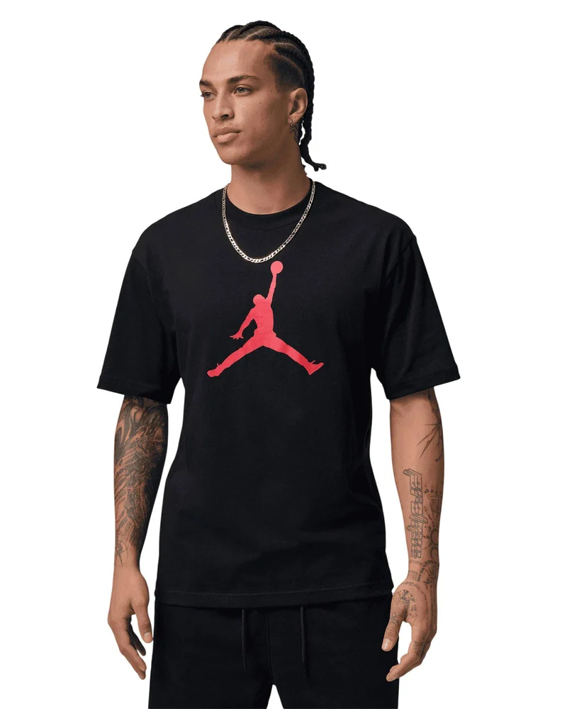 T-Shirt Jordan Big Logo - Black/Red
