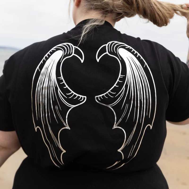 Organic Cotton ACOTAR T-Shirt - Wing Span