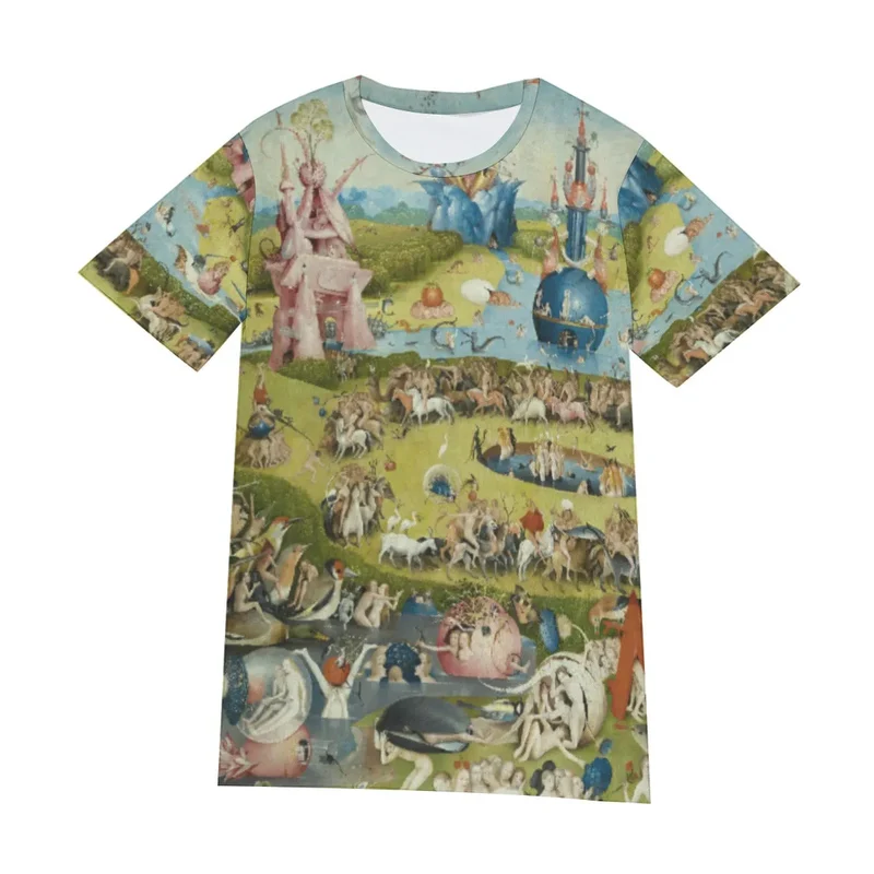 The Garden of Earthly Delights by Hieronymus Bosch T-Shirt