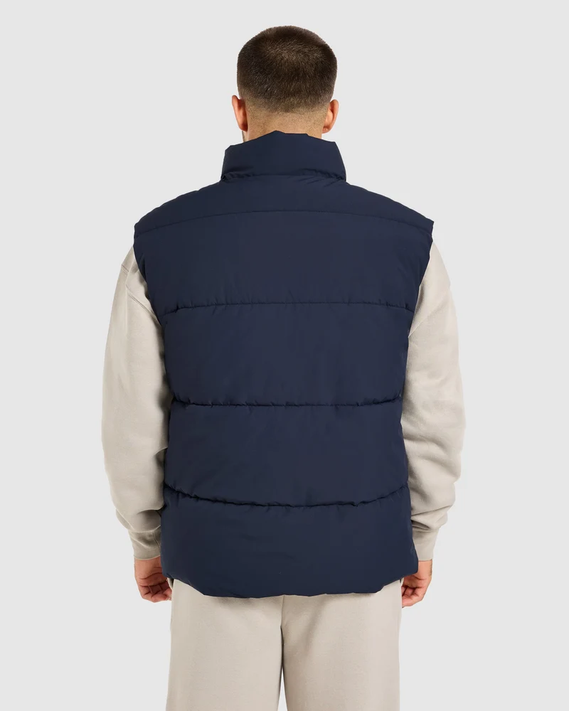 Classic Puffer Gilet - Navy