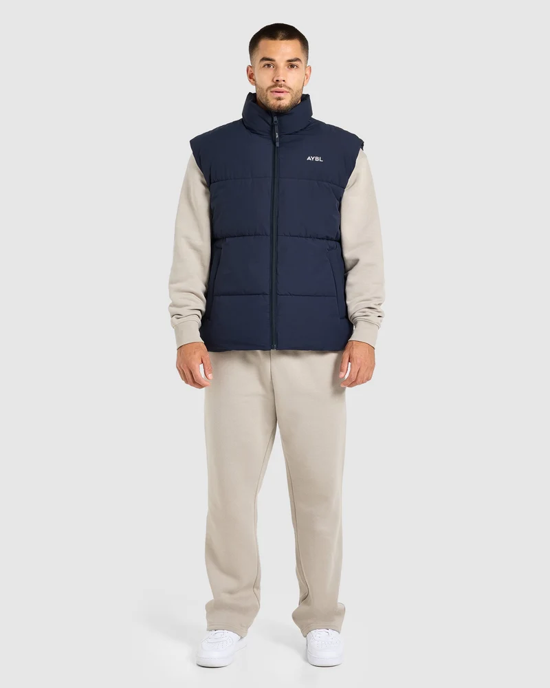 Classic Puffer Gilet - Navy