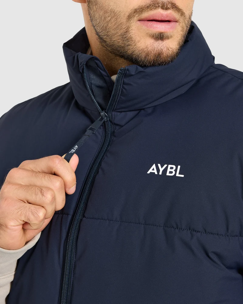 Classic Puffer Gilet - Navy