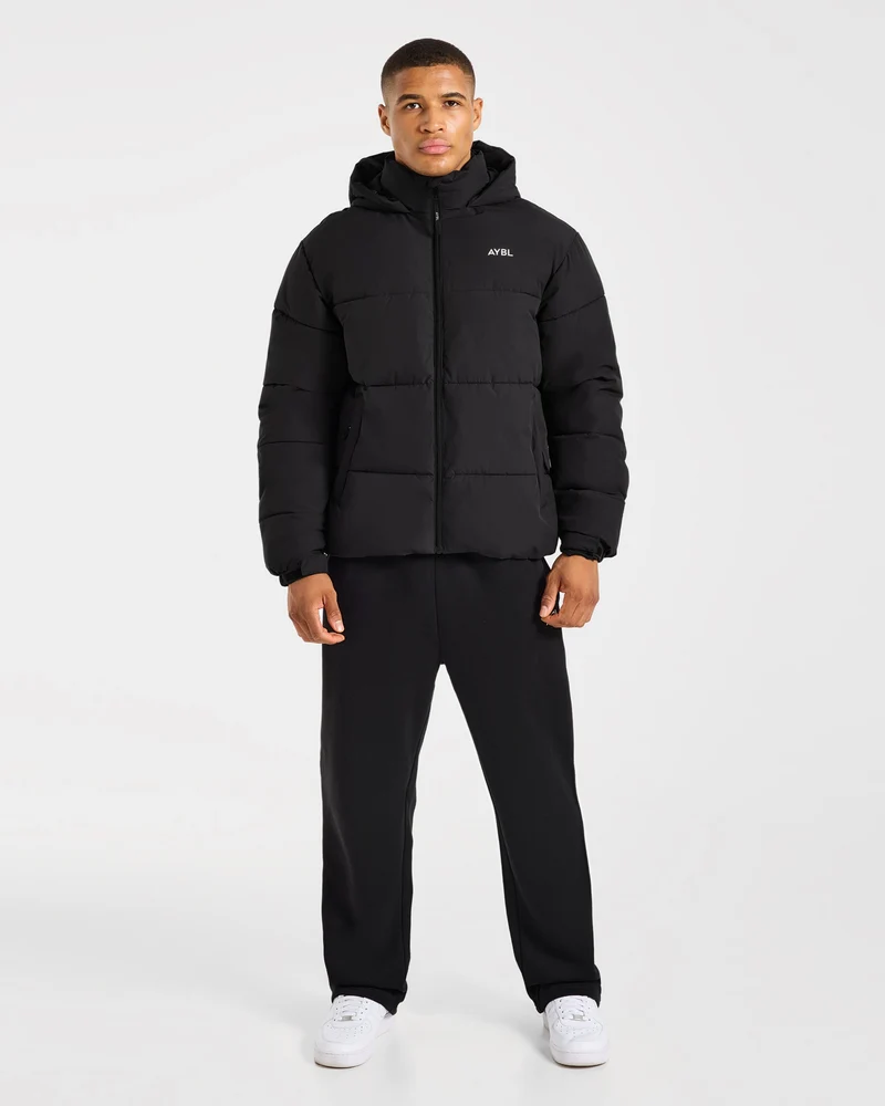 Classic Puffer Coat - Noir